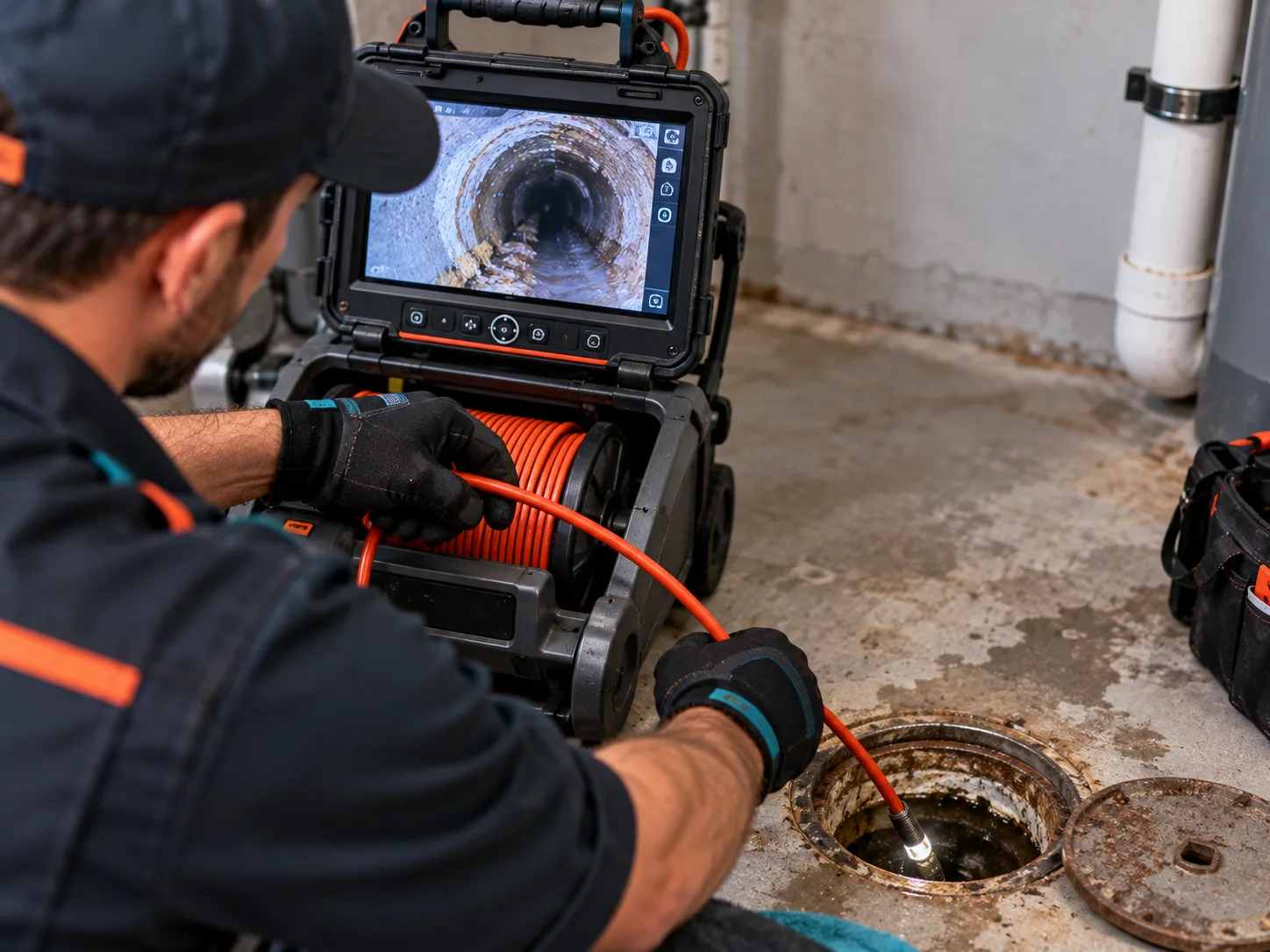 Clogged Drain Service company in New Freeport, PA